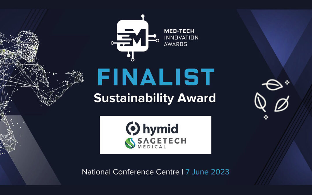 SageTech Medical becomes a finalist for the Med-Tech Innovation Awards